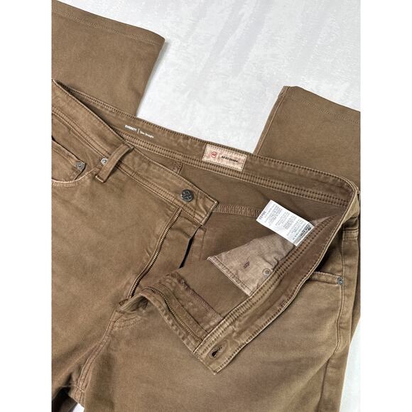 AG-ED Denim Everette Slim Straight Mid Rise Adriano Goldschmied Pants Size 38 - Picture 8 of 14
